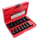 Trusa chei tubulare pentru suruburi 1/2" 6-23mm, 15 piese, Kraft