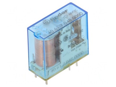 Releu Electromagnetic SPDT 48VDC 30A foto