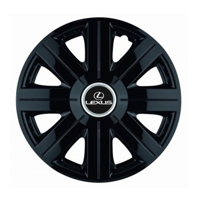 Set 4 Capace Roti, potrivite jantelor de R16, pentru Lexus, model Cosmos Negru foto