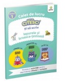 Pot sa citesc si sa scriu! Iepurele si broasca-testoasa - Caiet de lucru, nivelul 1. Poveste si activitati pentru deprinderea cititului si scrisului