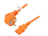 Cablu de Alimentare CEE 7/7 la IEC C13, 5m, Goobay