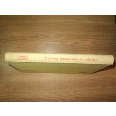 PROBLEME FUNDAMENTALE ALE PSIHOLOGIEI de BENIAMIN ZORGO , 1980