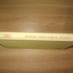 PROBLEME FUNDAMENTALE ALE PSIHOLOGIEI de BENIAMIN ZORGO , 1980