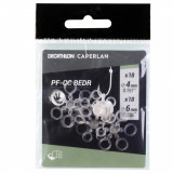 Inel silicon PF-CC BEDR 4/6 mm, Caperlan