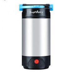 Lanterna LED SupFire T9 pentru Camping, 800 lm, incarcare USB, 9200 mAh, functie PowerBank