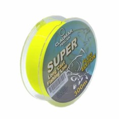 Fir Monofilament Claumar Super Long Cast Yellow Fluo 0.30mm 12.60Kg 300M