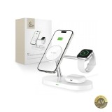 Incarcator Retea Wireless Tech-Protect A12 3in1 15W 1.67A Alb