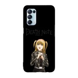 Husa compatibila cu Oppo A72, Viceversa, model Model Misa Death Note, Silicon, TPU, Transparent, Carcasa