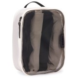 Saculet de organizare bagaj Thule Packing Cube mic, alb, nylon reciclat