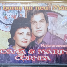 Ioana și Mărin Cornea , casetă sigilată cu muzică de petrecere