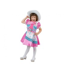Costum carnaval Elegant Cowgirl pentru copii, marime 92/104 cm ( 3-4 ani)