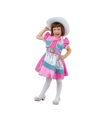 Costum carnaval Elegant Cowgirl pentru copii, marime 92/104 cm ( 3-4 ani) foto