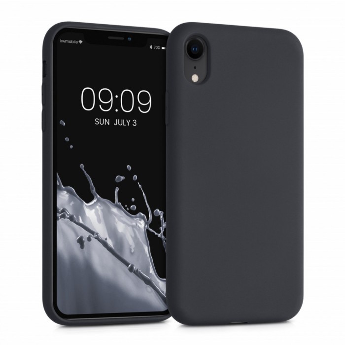 Husa pentru Apple iPhone XR, Silicon, Negru, 49983.47