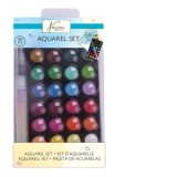 Set 28 acuarele si pensula cu rezervor
