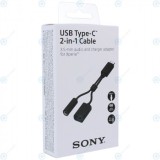 Adaptor audio Sony 2in1 USB tip C de 3,5 mm (Blister) 1313-4602