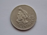 25 centavos 1991 Guatemala, America Centrala si de Sud