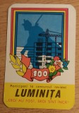 C9 12 - 1977 - Calendar de buzunar - reclama revista Luminita