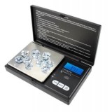 Cantar Digital Mini 0.1-500g, Bijuterii, Buzunar, LCD, g/oz/ozt/dwt/gn, Baterii Incluse
