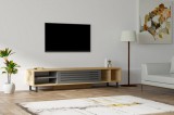 Cumpara ieftin Comoda TV Safir Sapphire-Antracit