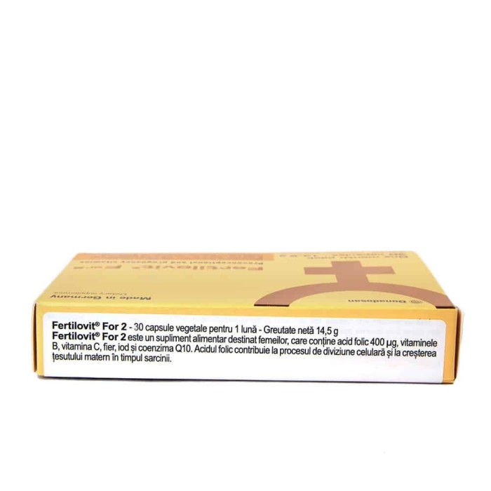Fertilovit For 2, 30 capsule, Gonadosan Fertilovit For 2, 30 capsule, Gonadosan