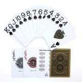 Carti de Joc Luxoase din Plastic Poker, Baccarat, Calitatea 1 CA DMN