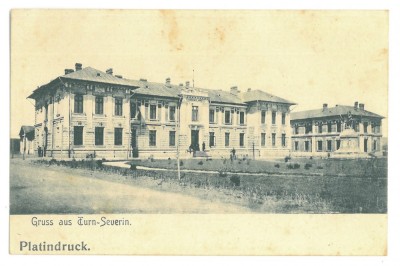 3933 - TURNU-SEVERIN, Litho, Romania - old postcard - unused foto