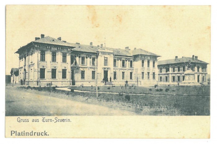 3933 - TURNU-SEVERIN, Litho, Romania - old postcard - unused