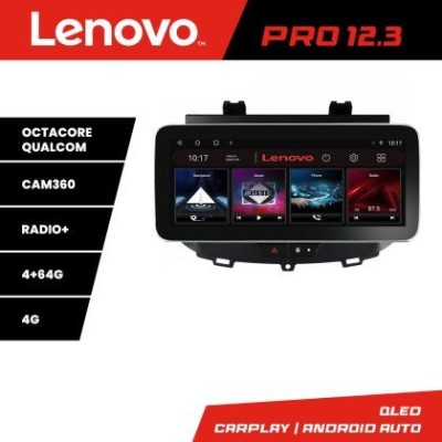 Navigatie Opel Grandland X Crossland X 2016-2020 Lenovo Qled 12.3 inch Octa Core 4+64 360 DSP ADAS carplay android auto radio internet Kit-+PRO-12.3-4 foto