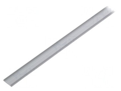 Profil aluminiu LED 1m montaj suprafață natural FIX12 foto