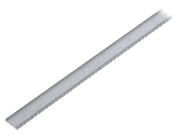 Profil aluminiu LED 1m montaj suprafață natural FIX12