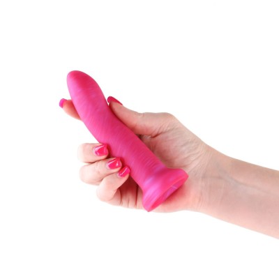 Dildo Clasic Royals Charlie, Roz Metalic, 13.5 cm foto
