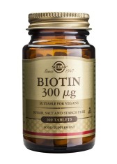 Biotin 300mg Solgar 100tb