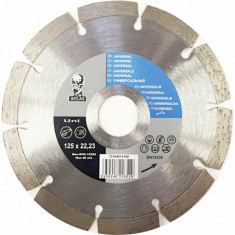 Disc debitat materiale constructie diamantat Atlas Universal 125x22.23mm foto