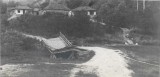 P2357N Podul din lemn la Costomiru, județul Buzău, 1912