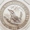 1365 Australia 1 Dollar 1992 Elizabeth II ( Kookaburra) km 164 UNC argint