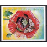 GRENADA CARRIACOU 2000 FAUNA INSECTE FLUTURI DI CARAIBE