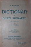 DICTIONAR DE CITATE ROMANESTI