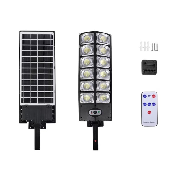 Lampa solara stradala W789A-6 cu 12 casete