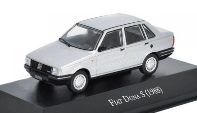 Macheta Fiat Duna S 1988 silver - IXO/ Altaya 1/43 foto