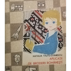 Natalia Tautu Stanescu - Aplicatii de broderii romanesti (editia 1967)