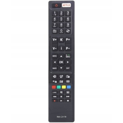 Telecomanda pentru JVC RM-C3179, x-remote, Netflix, Negru foto