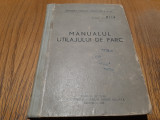 MANUALUL UTILAJULUI DE PARC - Editura Militara, 1958, 430 p., Alta editura
