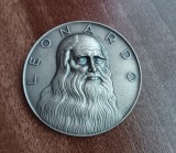 QW19 7 - Medalie - tematica arta - Leonardo da Vinci - Italia, Europa