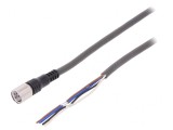 Cablu de Conectare M8 4 Pin 5m Drept CN-24A-C5