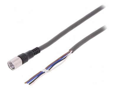 Cablu de Conectare M8 4 Pin 5m Drept CN-24A-C5 foto