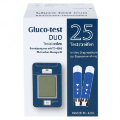 Teste glicemie GLUCO TEST DUO, Aristo Pharma, 25 buc