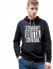 Hanorac Barbati Negru - Straight Outta Covasna - S