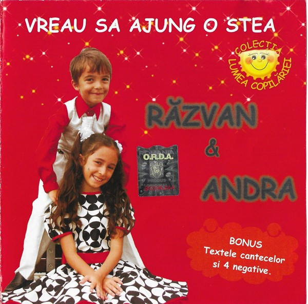 CD Razvan &amp; Andra &lrm;&ndash; Vreau Sa Ajung O Stea, original