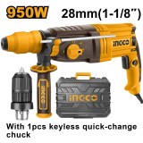 Picamer sds 950 w cu mandrina automata 28 mm - Ingco RGH9528-2