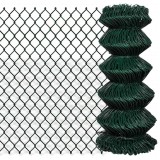 Cumpara ieftin Gard de legatura din plasa, verde, 0,8 x 15 m, otel
